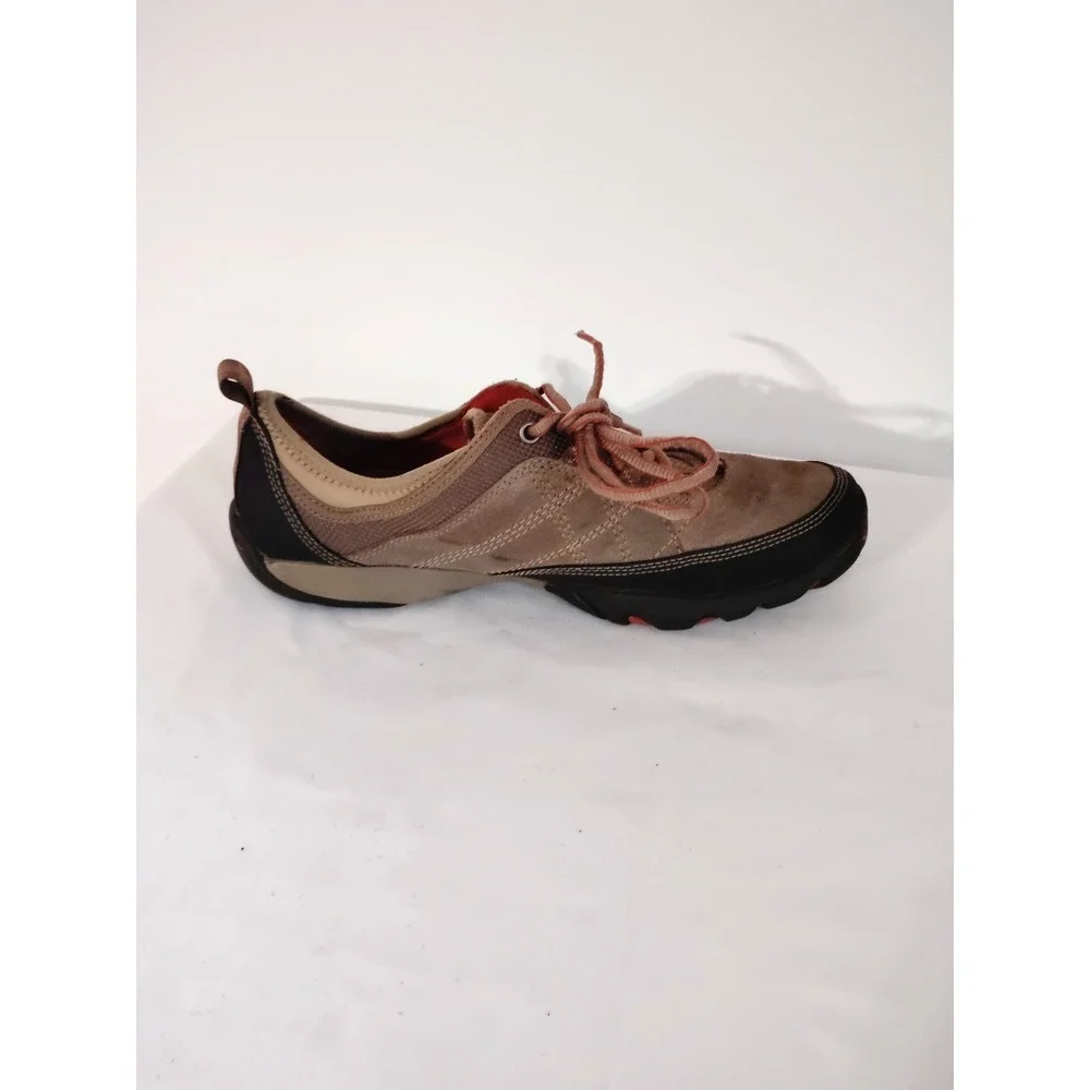 Merrell Mimosa Glee Tan Suede Sneakers Trail Comfy Athletic Shoes Women 10**